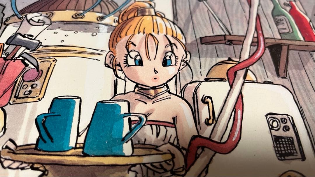 クロノトリガー B2ポスター 複製原画 鳥山明の世界 - メルカリ