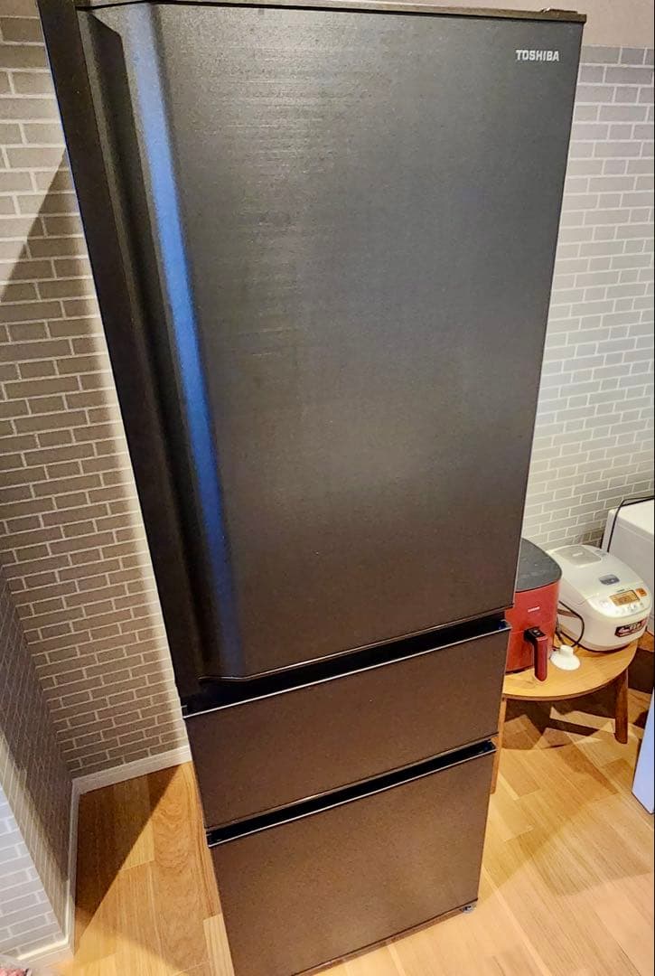 2022年製東芝3ドア冷蔵庫356L自動製氷GR-T36SC(KZ) GR-W36SC(KZ) 356L3ドア冷蔵庫 1台 東芝 【通販モノタロウ】