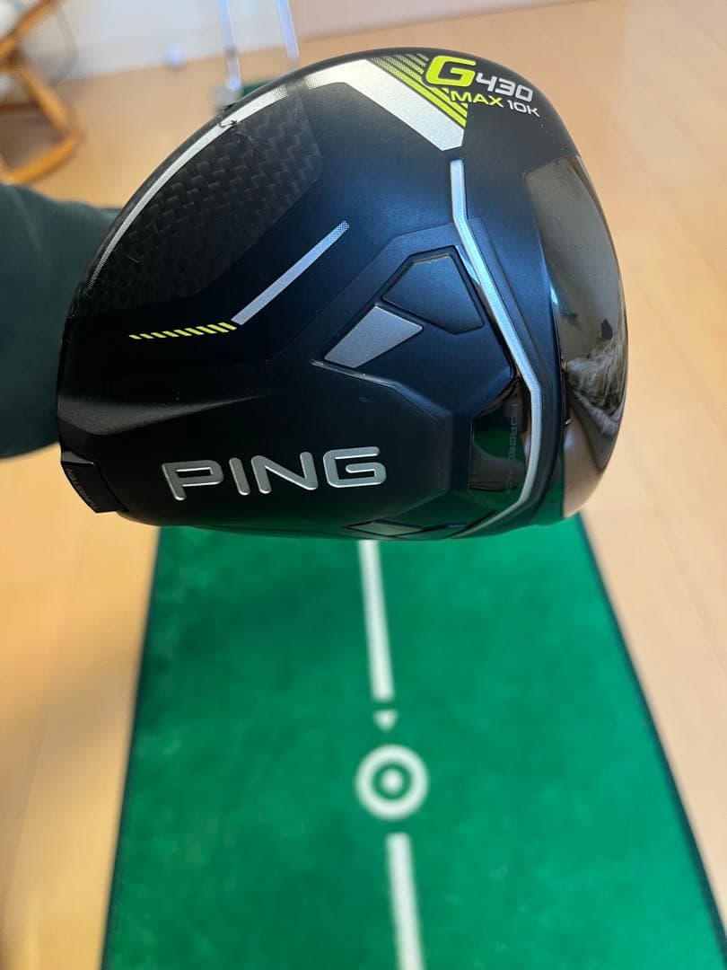 PING G430 MAX 10K ドライバー ヘッドのみ ※ヒビ割れあり - メルカリ
