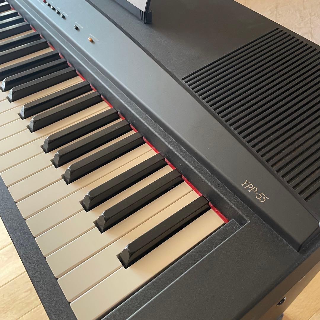 YAMAHA YPP-55 ヤマハ 88鍵 電子ピアノ ブラック - メルカリ