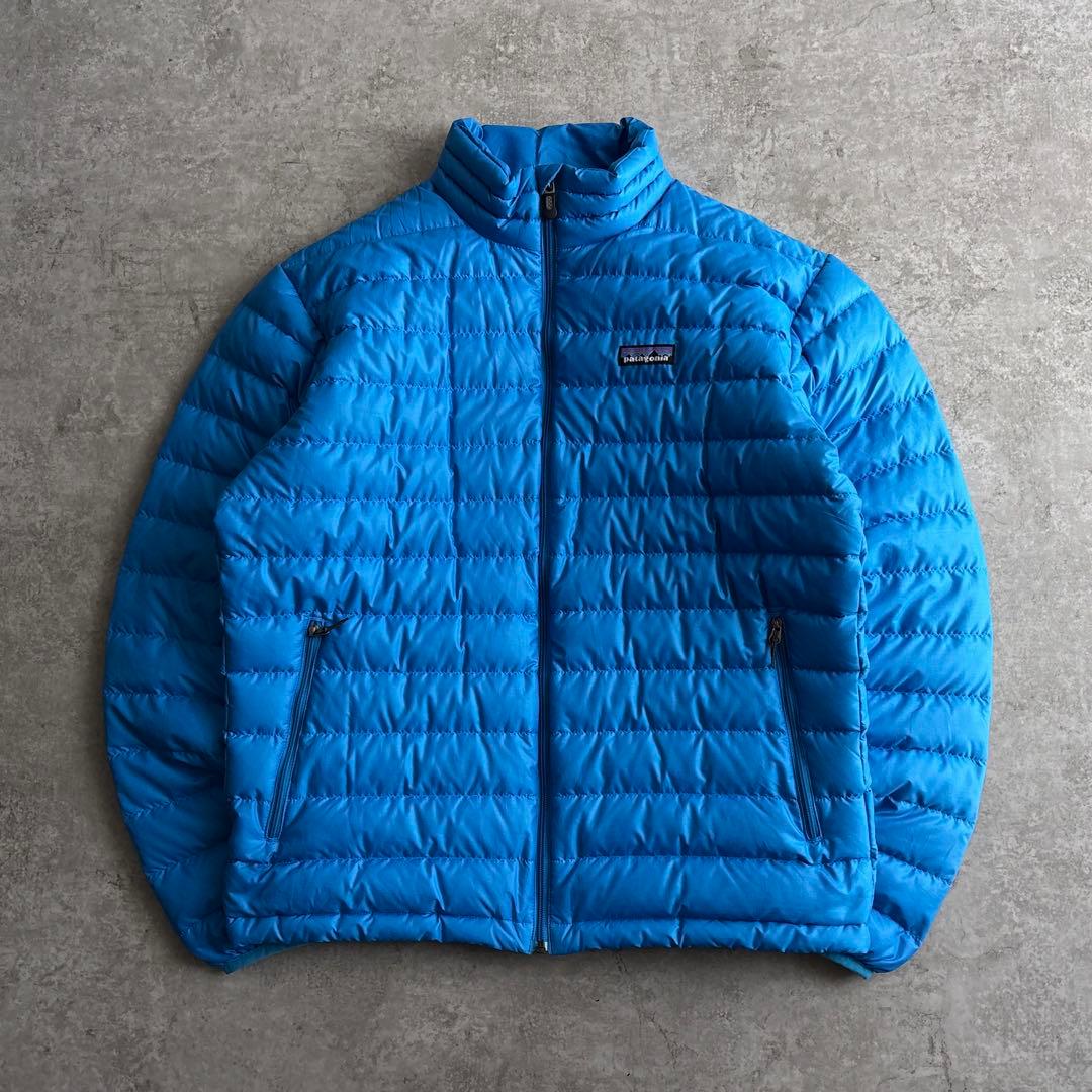 patagonia パタゴニア【S】ダウンセーター ダウンジャケット ブルー 青 中古・古着通販】Patagonia (パタゴニア) ダウンジャケット ブルー