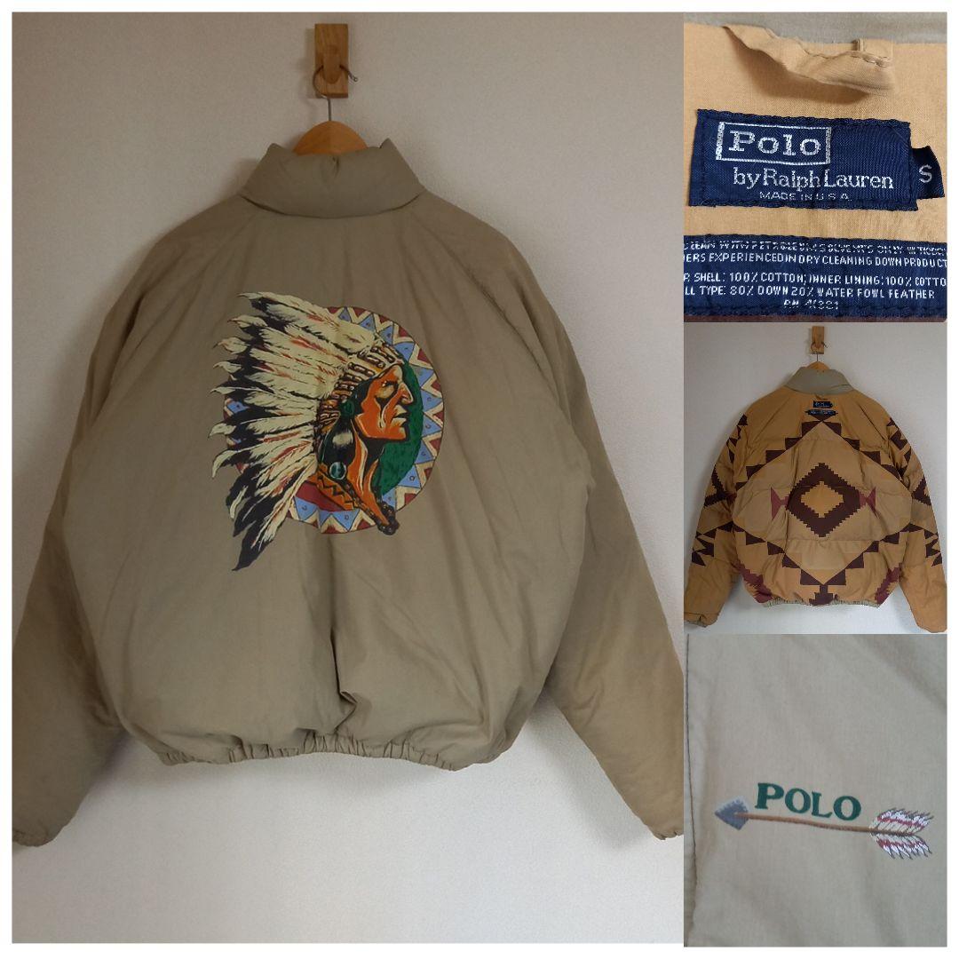 POLO by Ralph Lauren S インディアンヘッド ダウンJKT - メルカリ