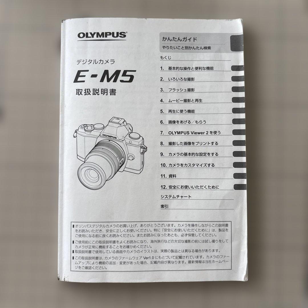 OLYMPUS OM-D E-M5 シルバー （ショット数8679回） - メルカリ