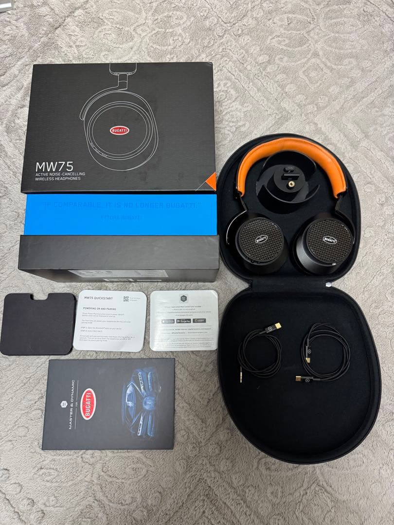 MASTER ＆ DYNAMIC MW75 ブガッティ限定モデル MW75 BUGATTI | Master & Dynamic