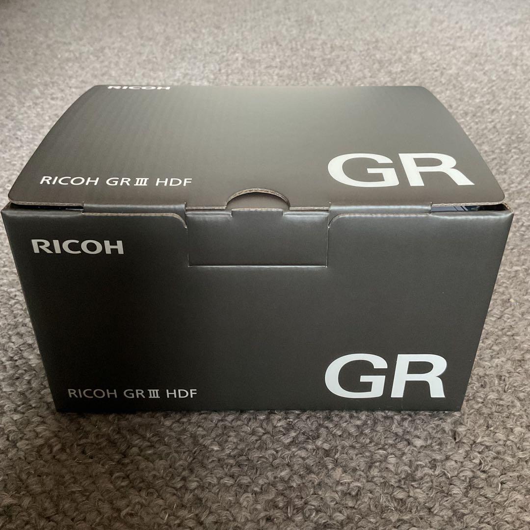 新品未使用品】RICOH GR III HDF リコー GR3 HDF保証付 - メルカリ
