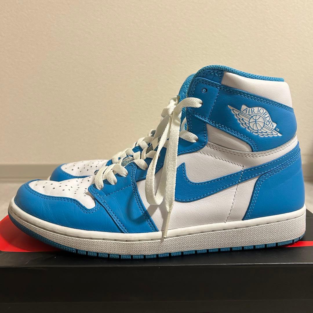 エアジョーダン1 ノースカロライナ 28㎝ - メルカリ