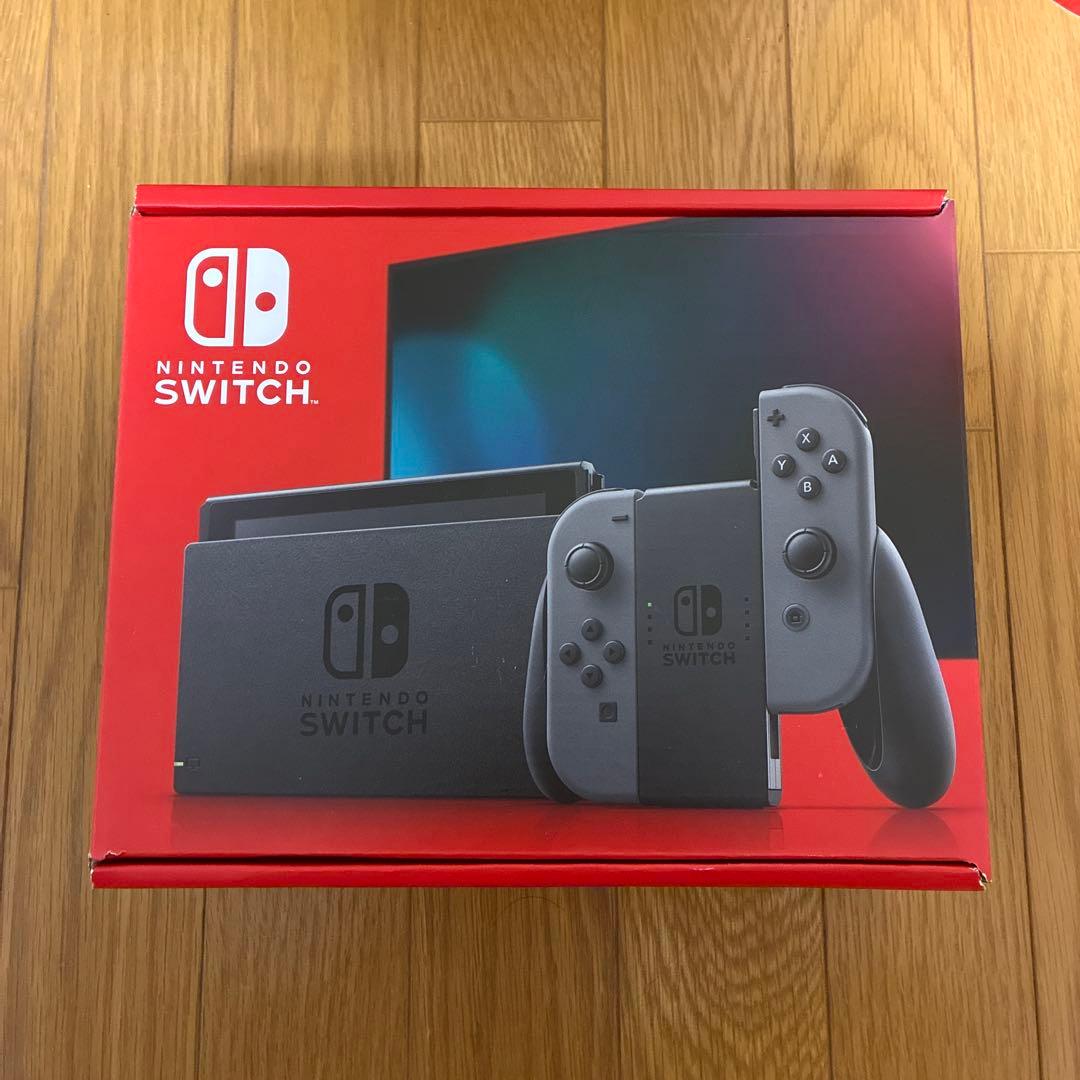 ニンテンドー 任天堂 SWITCH スイッチ グレー 本体 新品 Nintendo Switch 任天堂 [グレー] [型番:HAD-S-KAAAH]【新品・国内正規