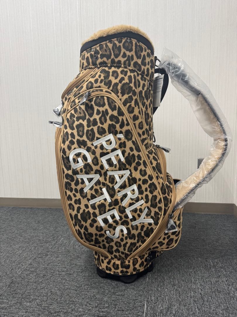 超希少 】パーリーゲイツ ヒョウ柄 キャディバッグ レオパード - メルカリ