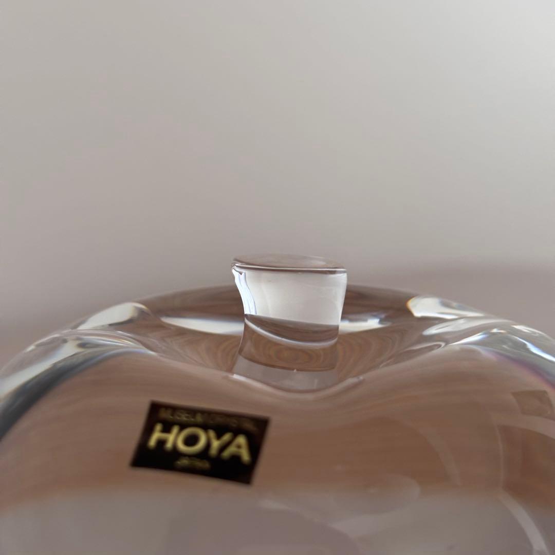 HOYA MUSEUM CRYSTAL りんご クリスタルガラス オブジェ - メルカリ