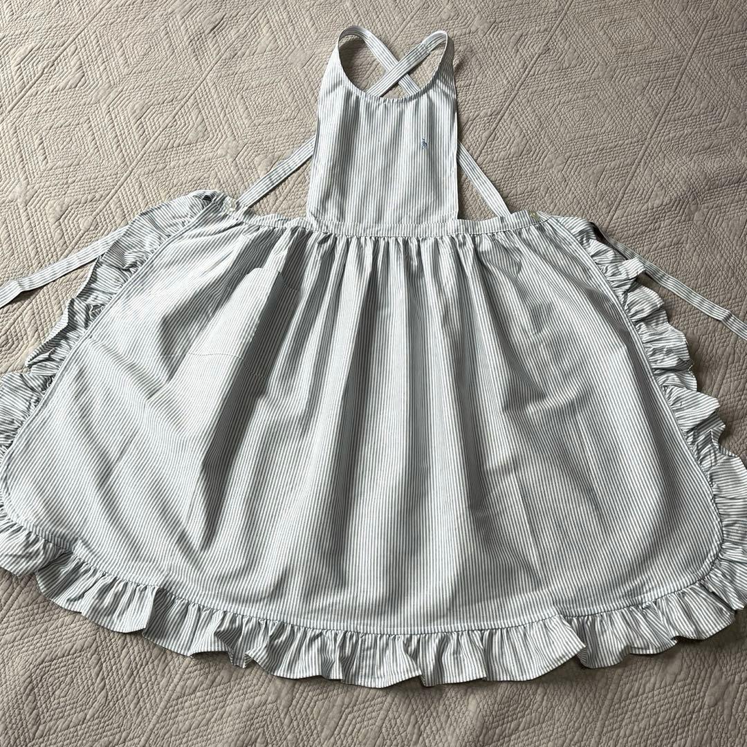 Ralph Lauren ラルフローレン エプロン フリルデザイン ポニー刺繍