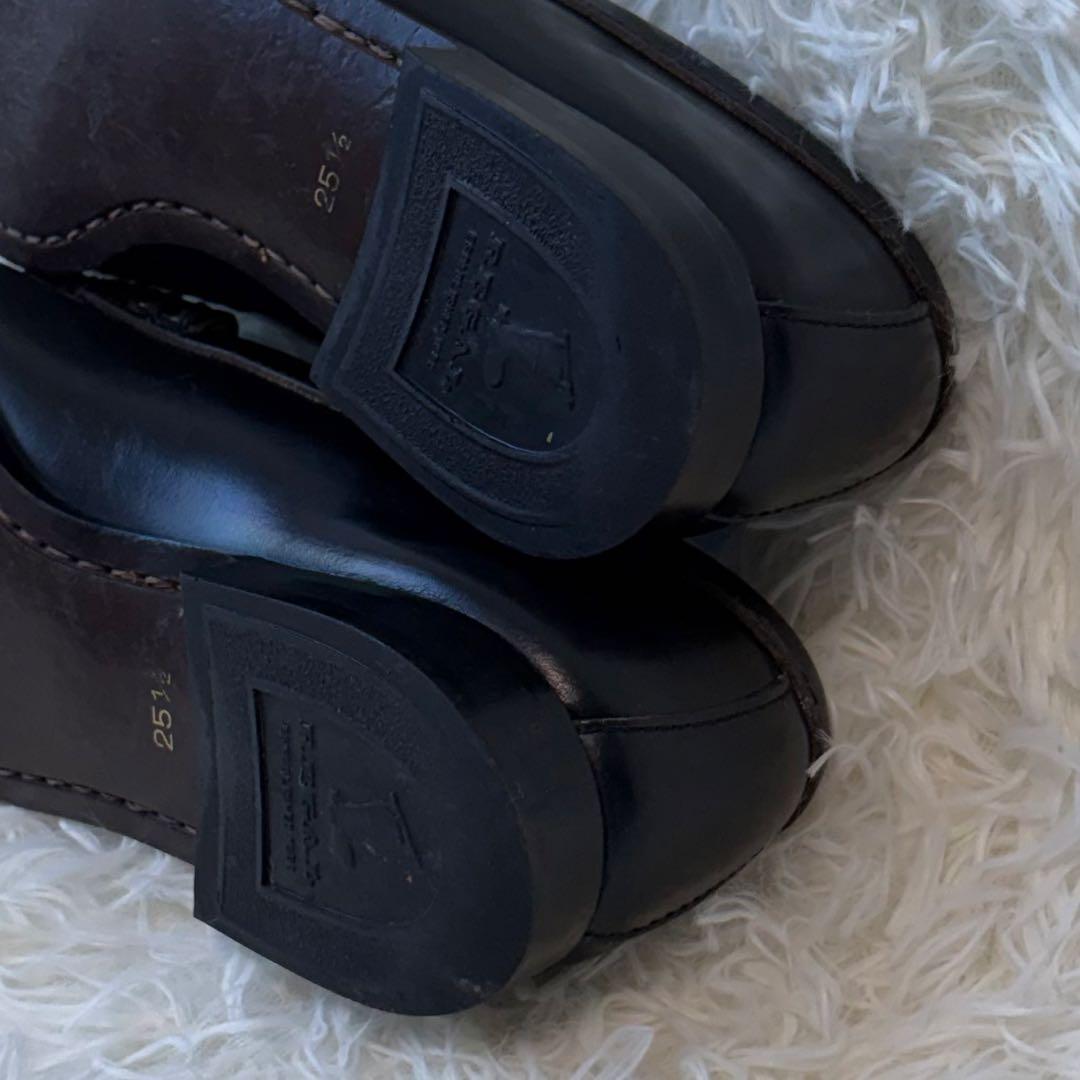 REGAL リーガル 本革 ローファー 黒 25.5cm リクルートビジネス