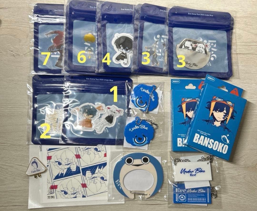 Eve Arena Tour 2025 UnderBlue くじ - メルカリ