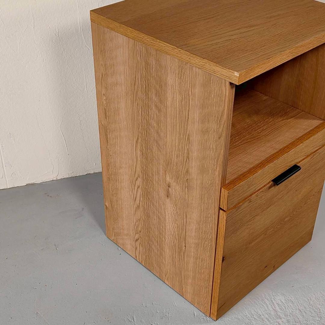 良品 UNICO ADDAY デスクチェスト オープン W450 - メルカリ