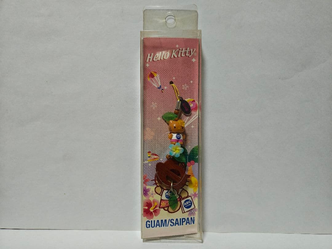 ご当地キティストラップ　グアム/サイパン HelloKitty 現地品 未使用〉ご当地キティ グアム サイパン 海外限定 - メルカリ