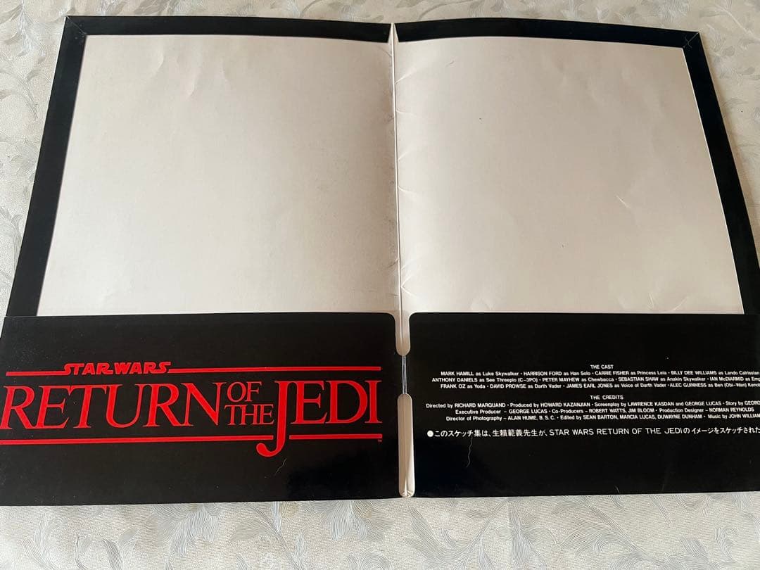 STARWARS 生頼範義 オリジナル スケッチコレクション