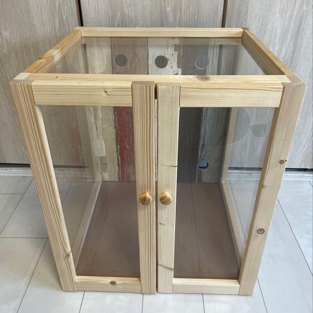 インコ　アクリルケース バードケージ（鳥かご）ケース 扉付き | アクリ屋ドットコム