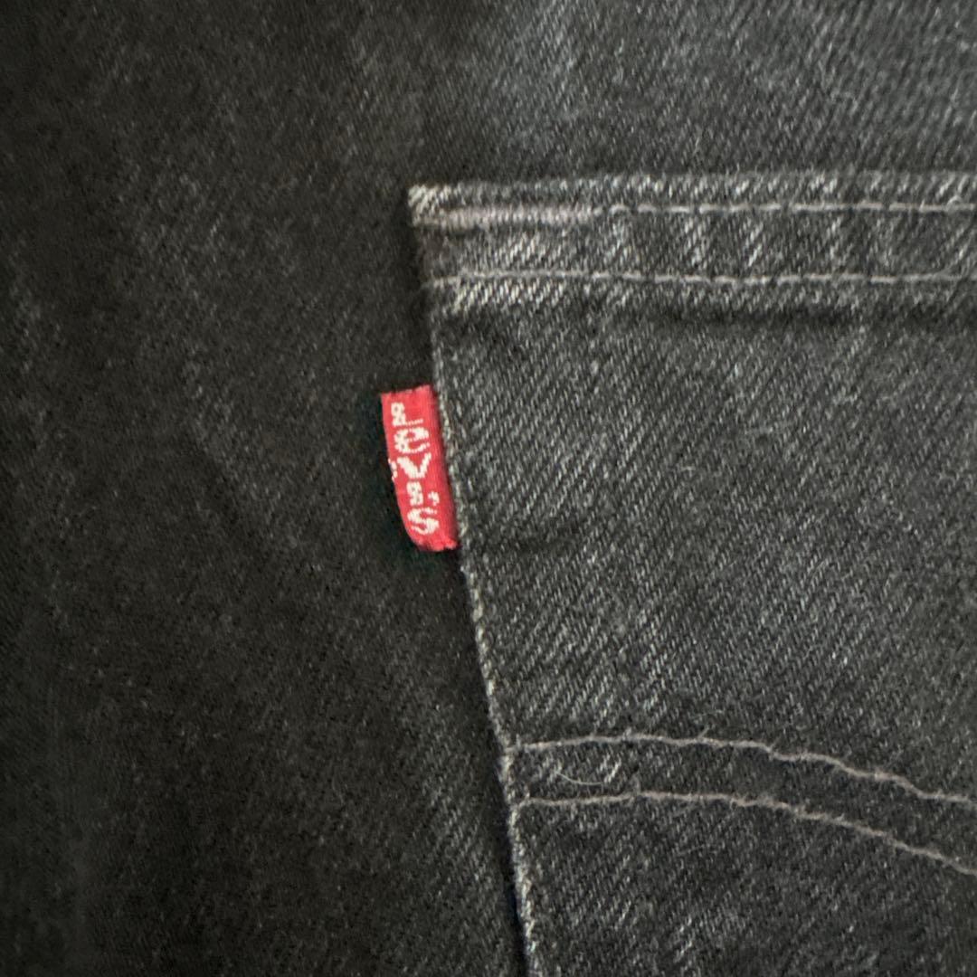90sリーバイス501 ブラック 後染め サルファW30 L30程度 - メルカリ