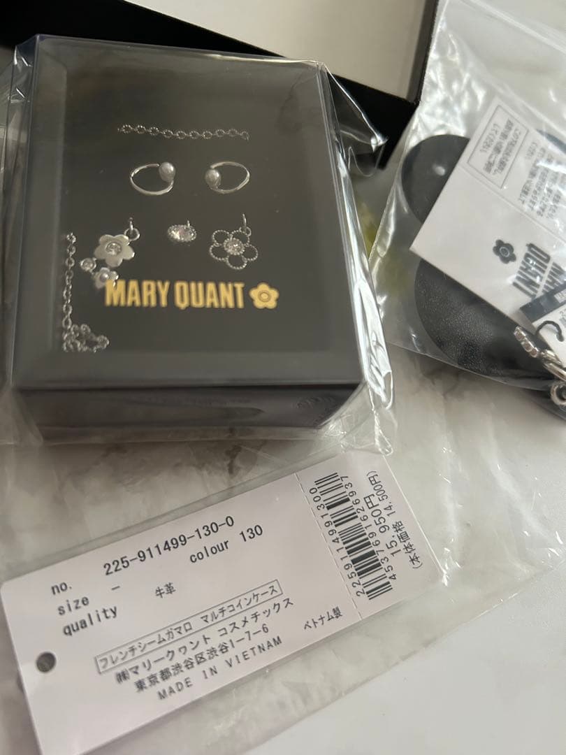 MARY QUANT 財布 ネックレス ピアス 福袋 まとめて