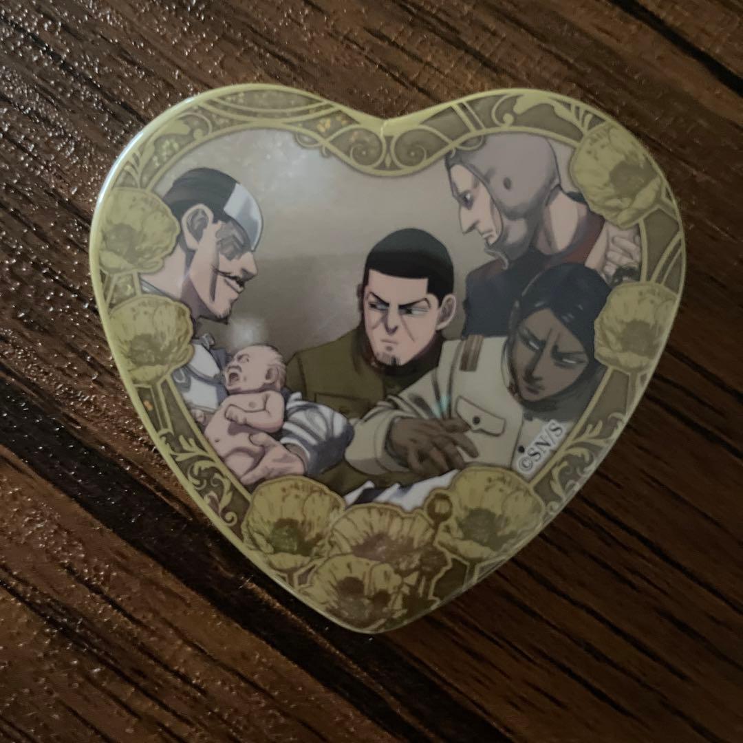 ゴールデンカムイ展 鶴見篤四郎の「愛です」缶バッジ第2弾 - メルカリ