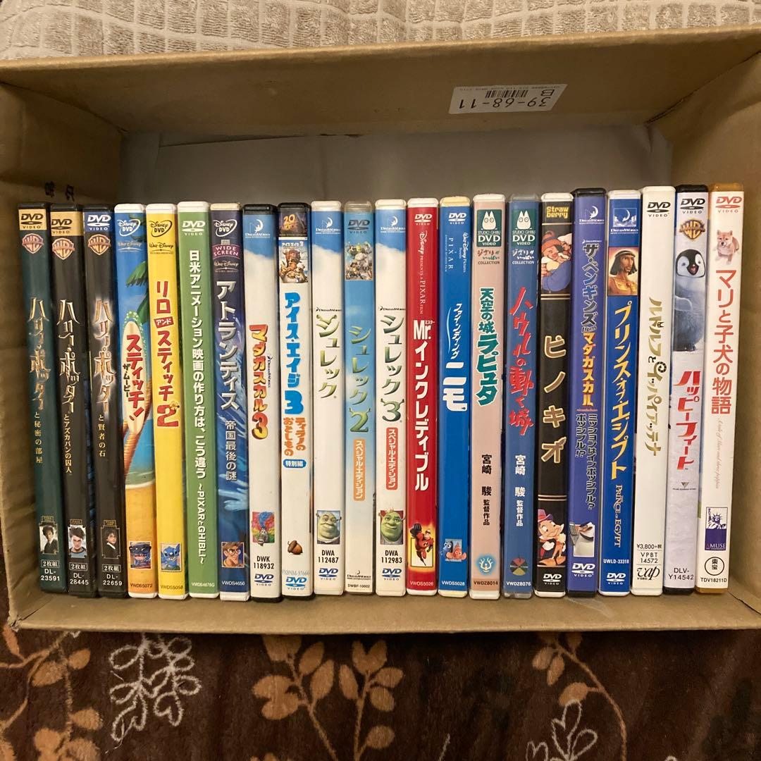 ジブリ、ディズニーなど子供向けDVDまとめ売り！ - メルカリ