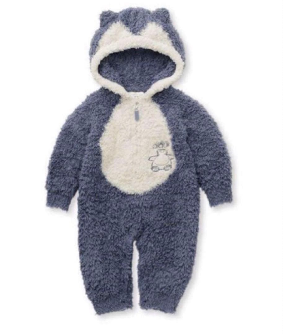 ジェラートピケ ポケモンスリープ カビゴン　ロンパース 70 80 ハロウィン 新品未使用】ポケモンスリープ ベビー ジェラートピケ カビゴン