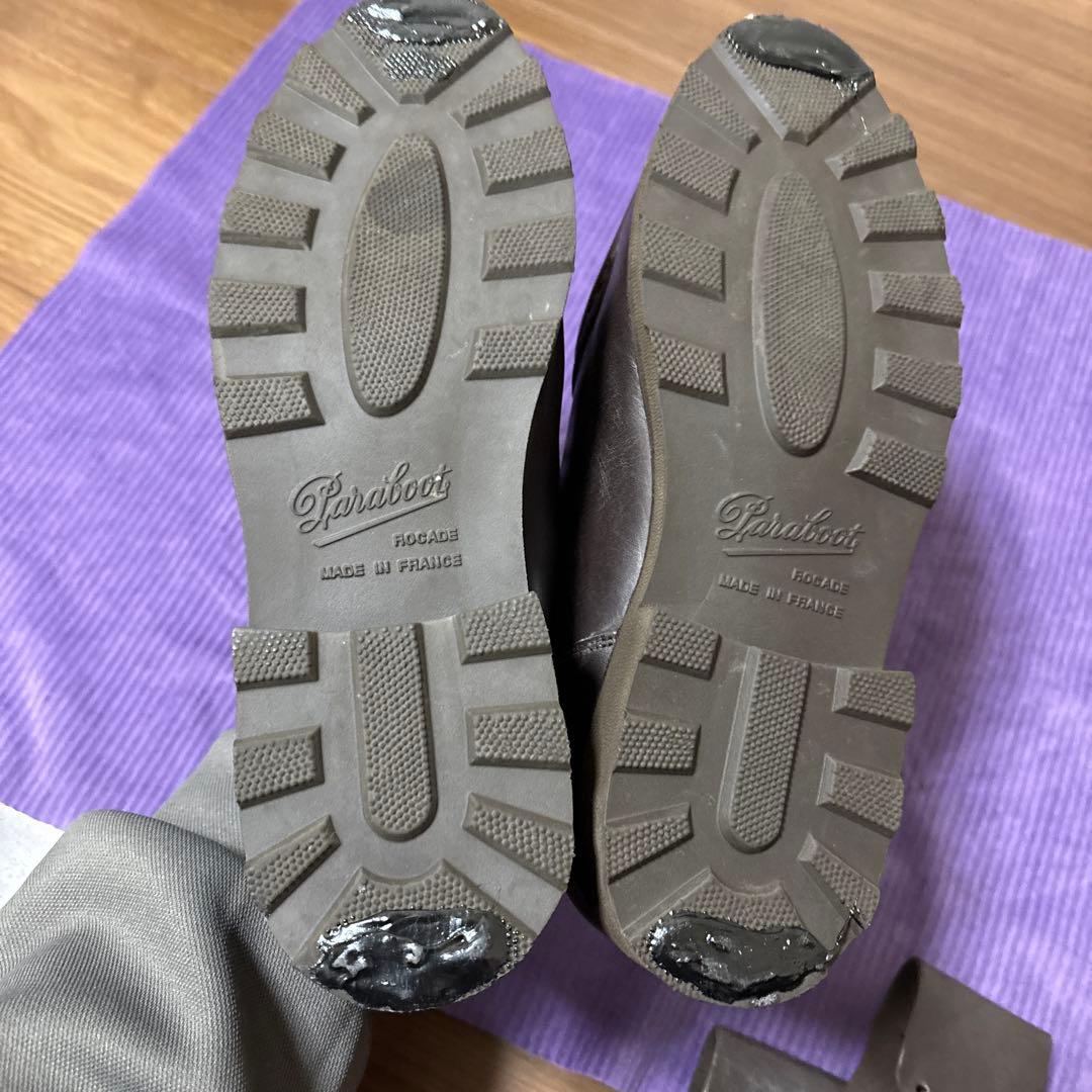 新品 パラブーツ ミカエル フォック アザラシ キルトタン付き 5F