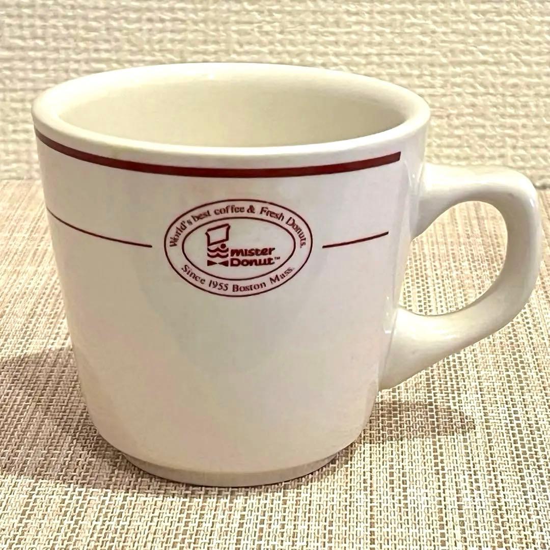 昭和〜平成 レトロ】美品！ ミスタードーナツ マグカップ コーヒー