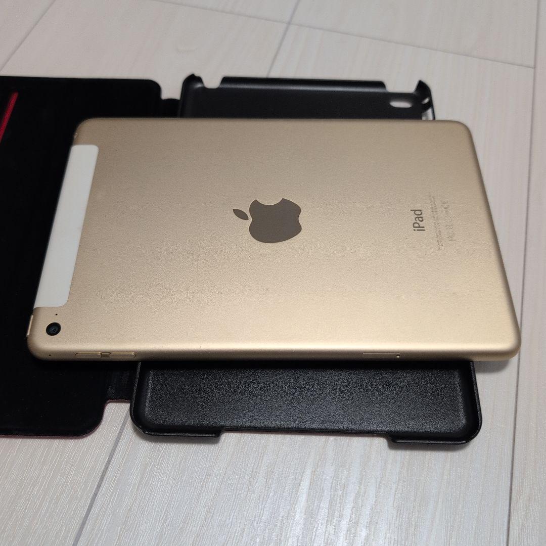 iPadmini 第4世代 Wi-Fi + Cellular au版 ケース付 - メルカリ