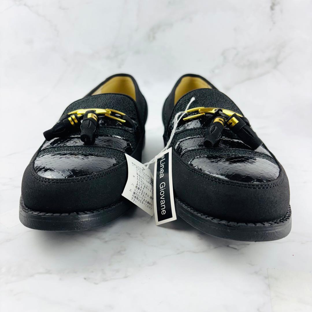 《新品》Linea Giovane タッセルローファー 25.0