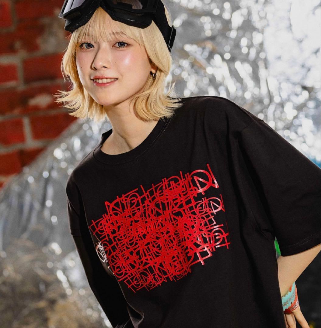 バウンディvaundyツアーグッズFUSION黒赤tシャツMサイズ - メルカリ