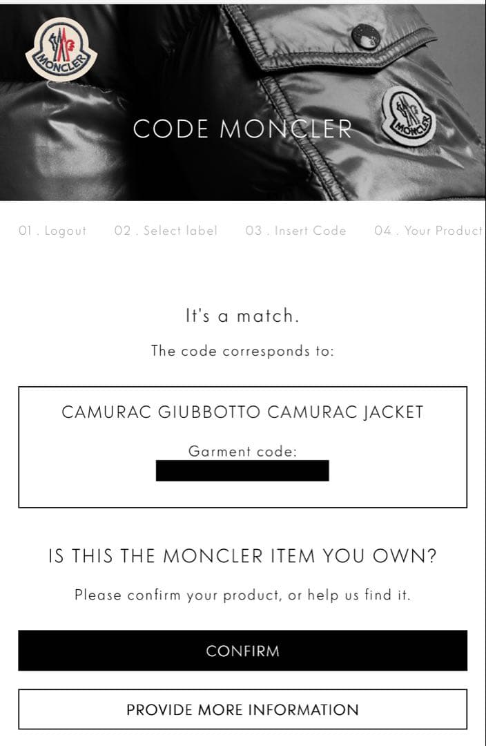 11695【美品・QR鑑定済み】モンクレール 希少5サイズ ダウンジャケット