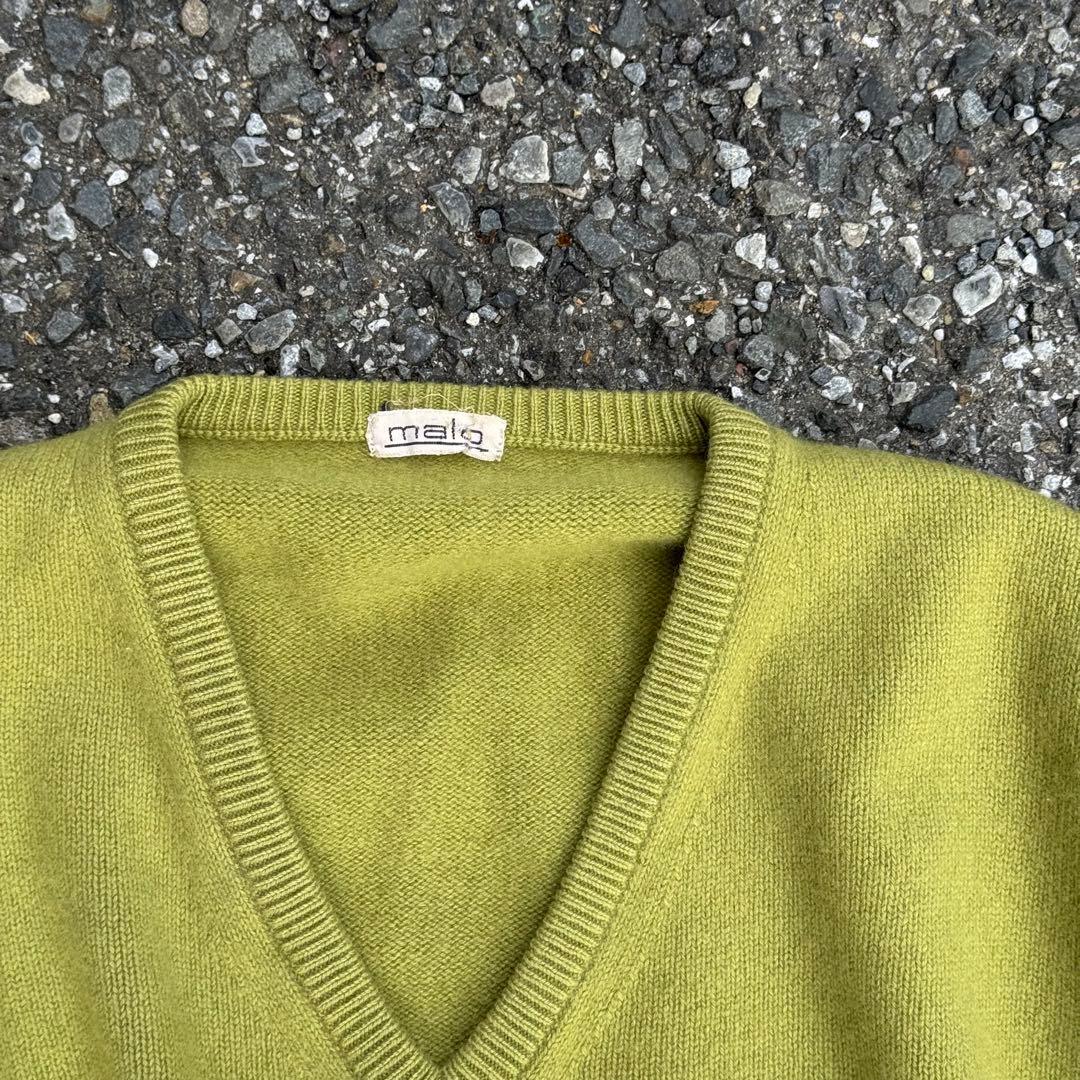 90s malo カシミヤ100% ニット セーター - メルカリ
