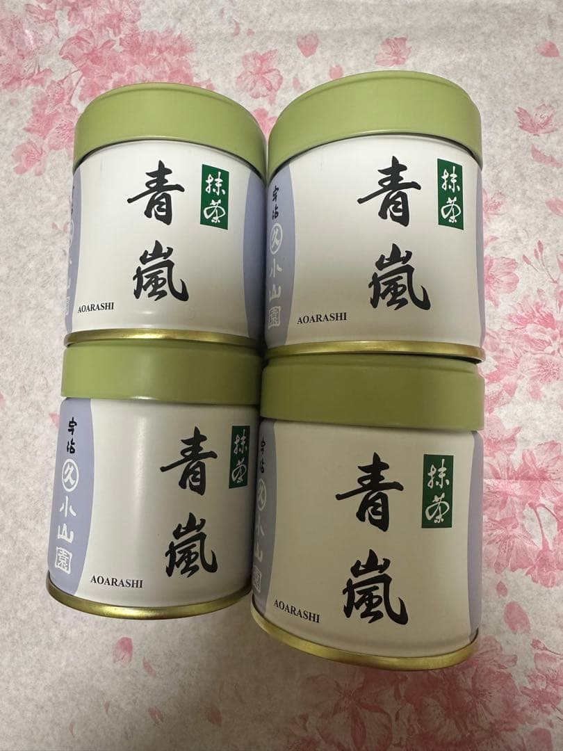 丸久小山園抹茶　青嵐40gx4缶 Amazon | お抹茶 丸久小山園 青嵐 40g缶 | 秋山園 | 抹茶 通販