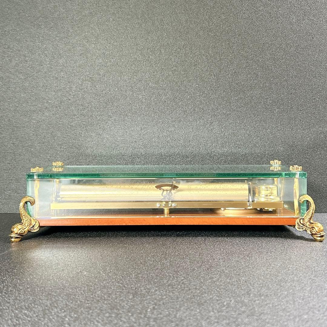 最高峰 REUGE 144弁 ガラスオルゴール 椿姫/ナブッコ/トロヴァトーレ