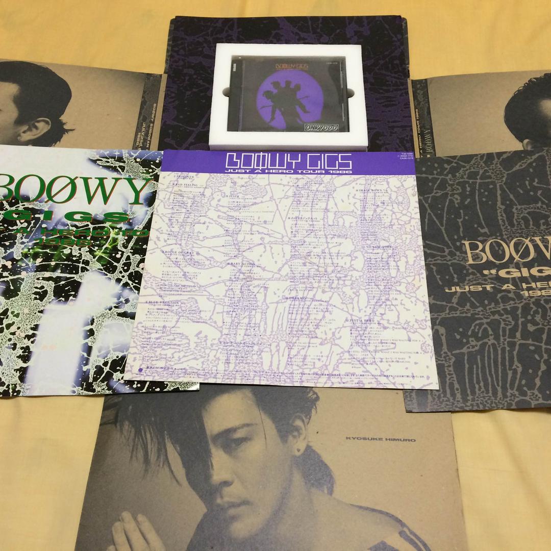 BOOWY ”GIGS” JUST A HERO TOUR 1986