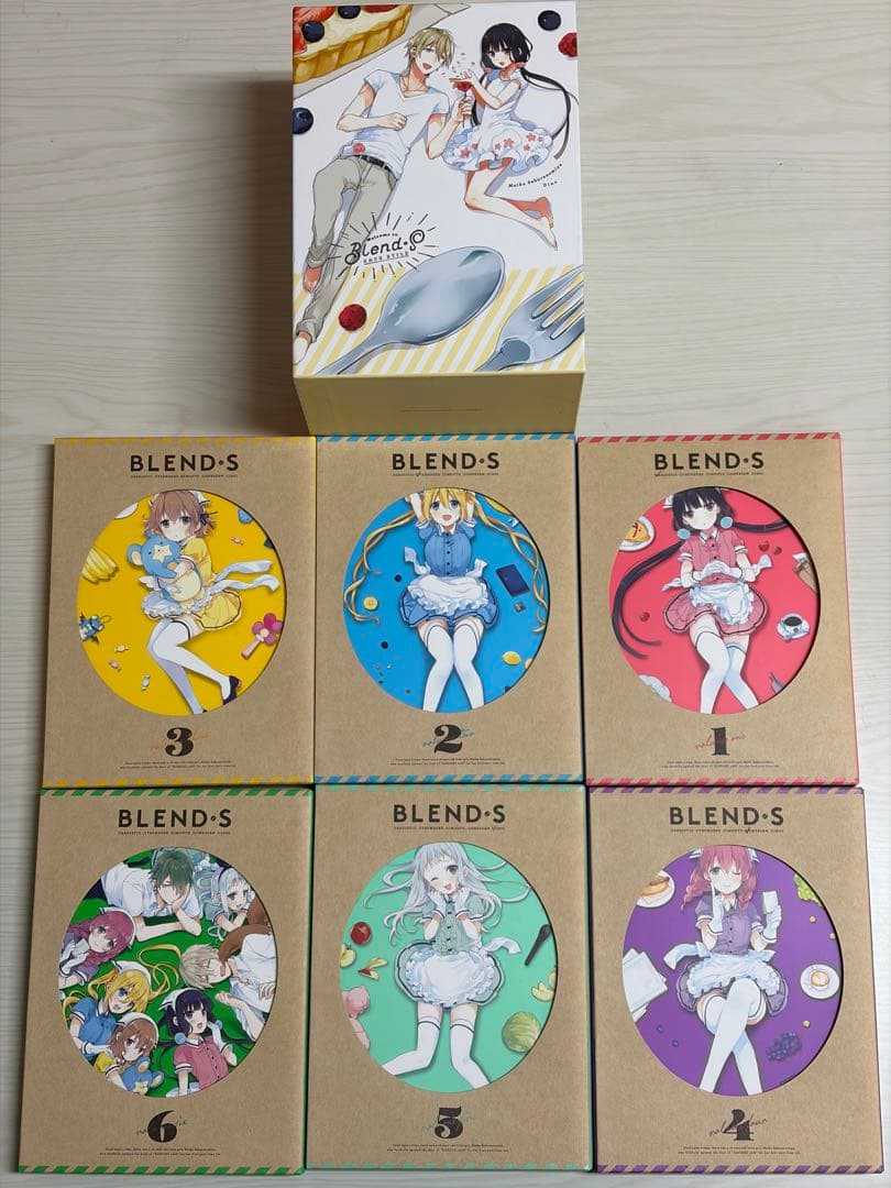 アニメ　ブレンド・Ｓ　【完全生産限定版】　全巻セット　イベントDVD付き