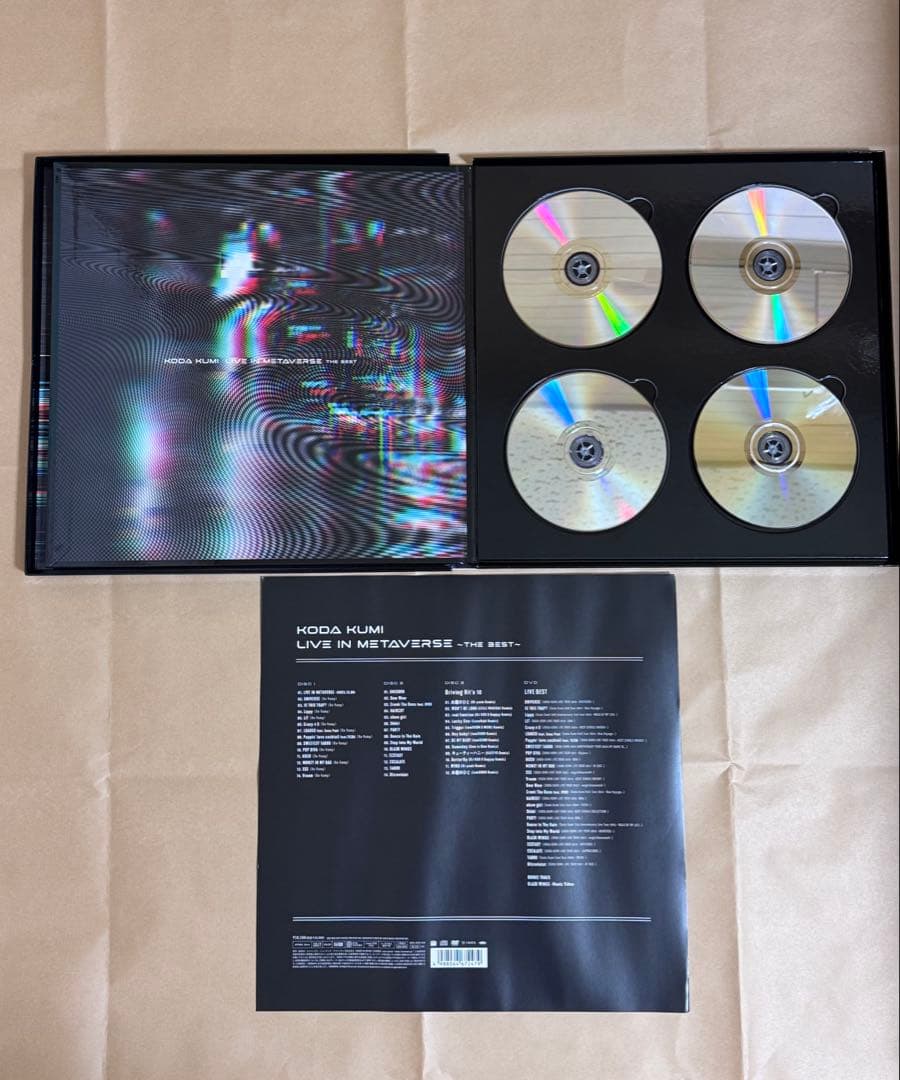 LIVE IN VERSE ～THE BEST～ 3CD+DVD 美品