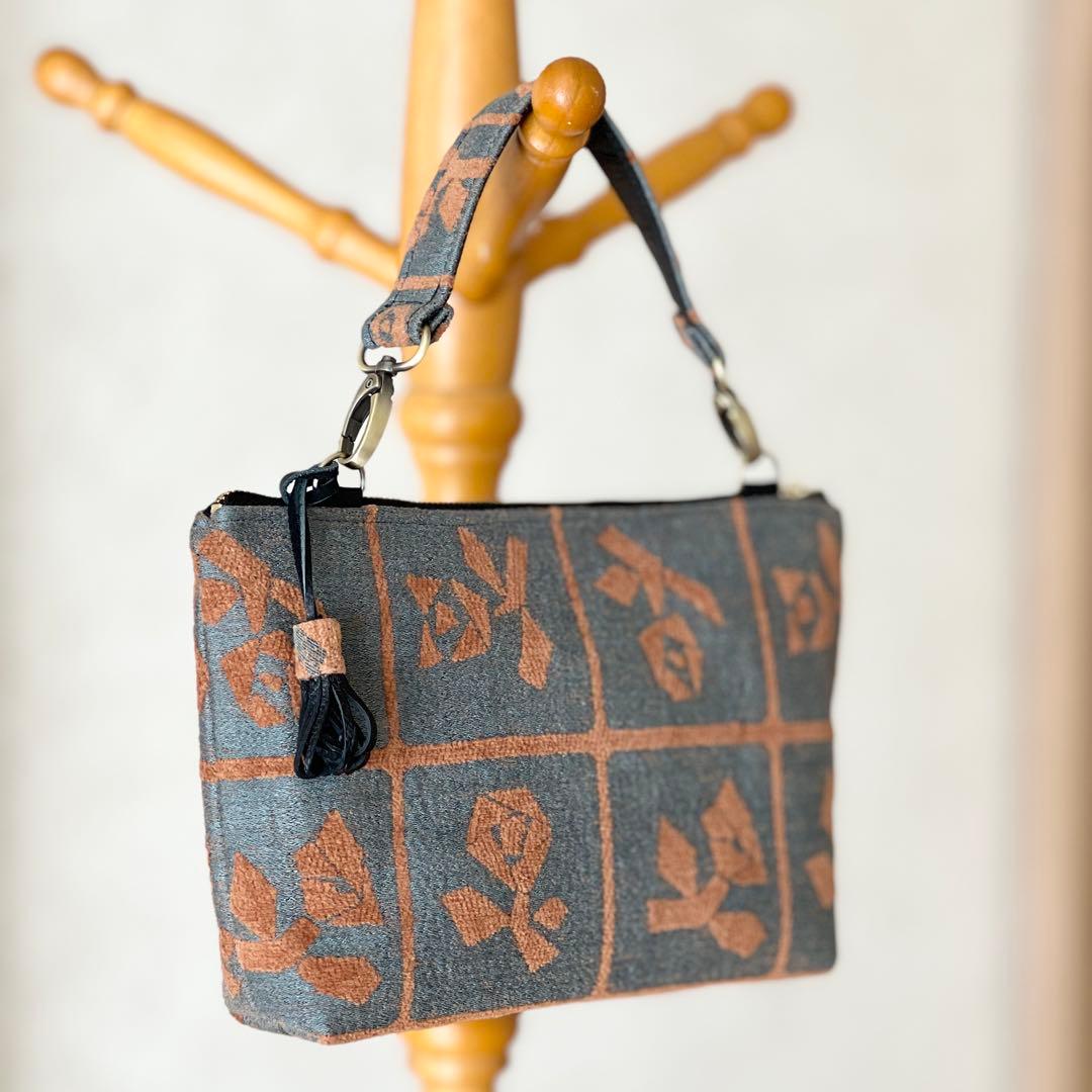 ミナペルホネン Lulu large brownハンドバッグMB601-131 ミナペルホネン Lulu large brownハンドバッグMB601-131 ㉝ミナ