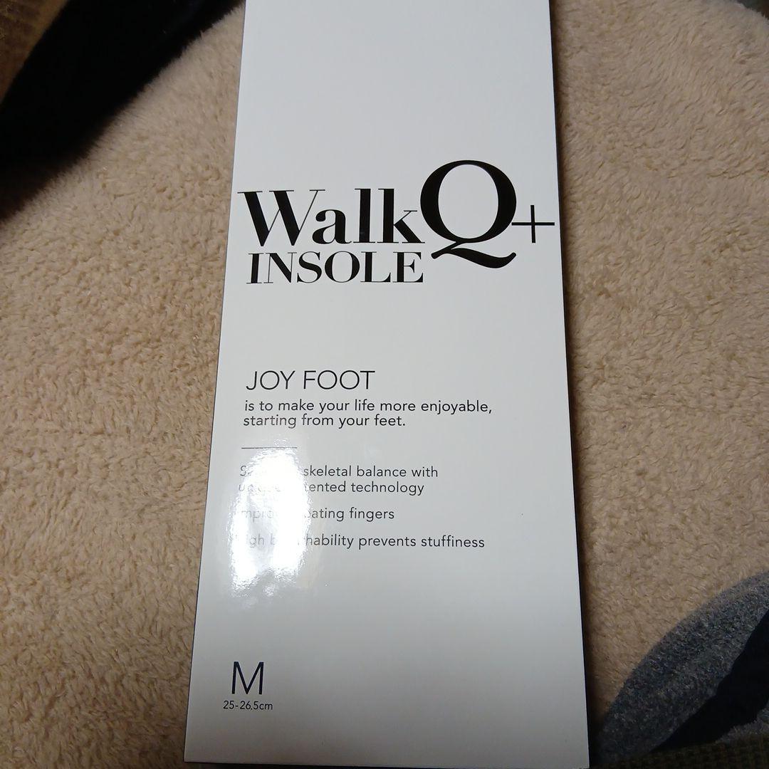 WalkQ+ JOY FOOT インソール Mサイズ、2セット WalkQ+ JOY FOOT Mサイズ ウオーキュットインソール WalkQ+ JOY FOOT