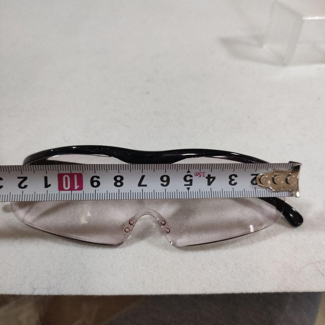 30 超美品　ハズキルーペ　メガネ　拡大鏡　1.6X