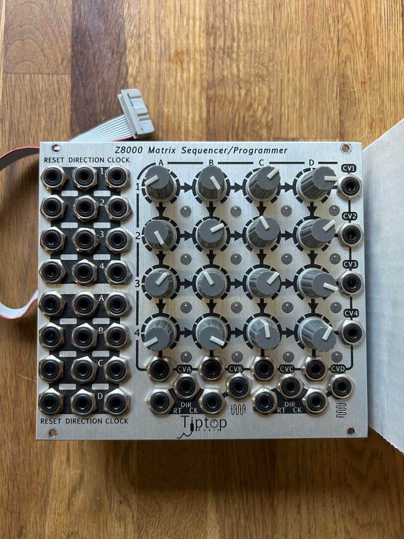 tiptop audio Z8000 シーケンサー モジュラーシンセ - メルカリ