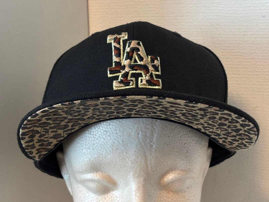 キャップ/ニューエラ/LA/ドジャース/帽子/レオパード/ゴールド/ヒョウ