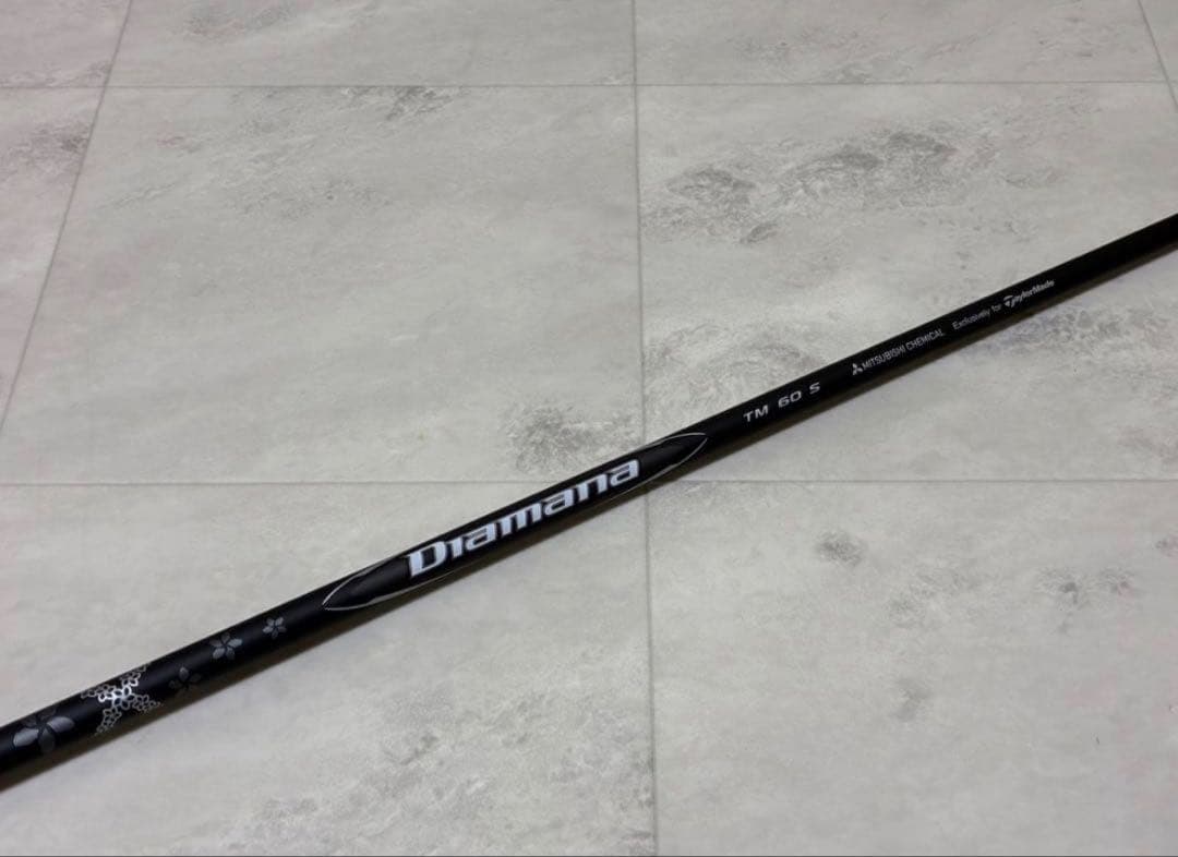 新品』ディアマナ ブラック TM60 S テーラーメイド スリーブ付 3W用