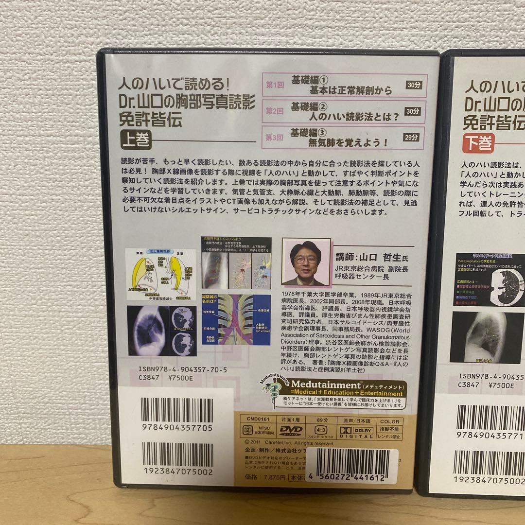 Dr.山口の胸部写真読影免許講座 DVDセット