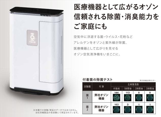 医療機器メーカー開発 オゾン除菌・消臭器 業務用オゾン除菌消臭器 MXAP-AE400の通販 | Ciモール | Ciモール