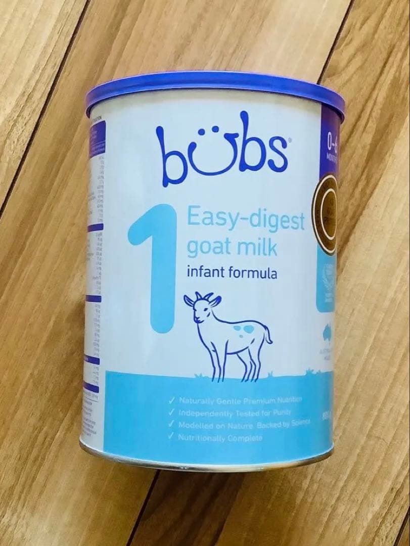 宅急便】bubsバブズ・やぎのA2粉ミルク Step1(生後0日〜6ヶ月)1缶