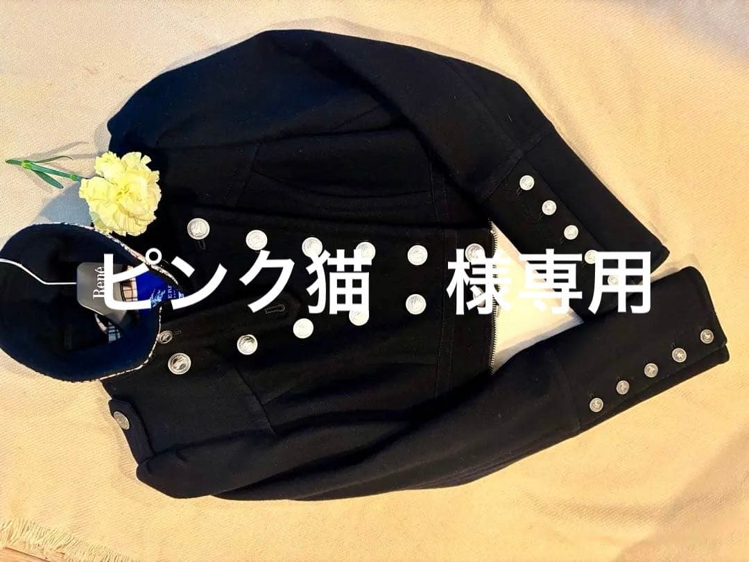 バーバリーコート(上部ジャケット)　なっ黒色　金属ボタン　オシャレ 楽天市場】バーバリー（コート・ジャケット｜メンズファッション）の通販