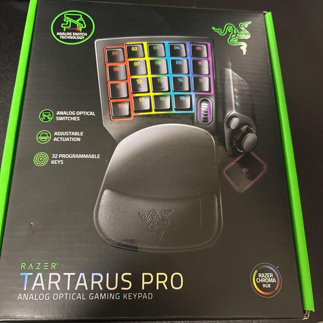 Razer TARTARUS PRO ゲーミングキーパッド 本体 Amazon.com: Razer Tartarus Pro Gaming Keypad: Analog-Optical Key