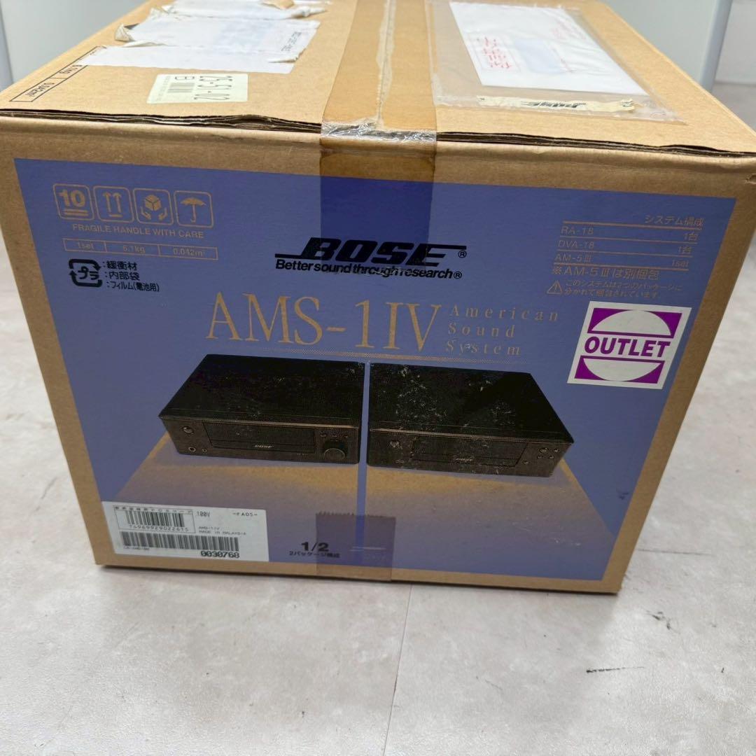 未使用BOSE AMS-1IV RA-18 DVA-18 nk01 BOSE AMS-1 IV American Sound System RA-18 DVA-18 AM-5 III w