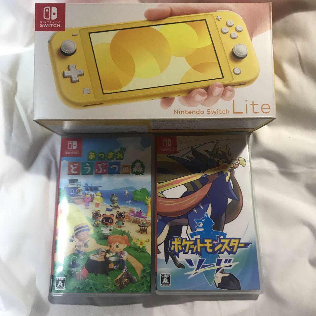 Switch lite 本体　スイッチライト　どうぶつの森　ポケモンソード 61q3e75YDoL._AC_UL210_SR210,